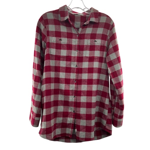 Woolrich top donna flanella - top, in